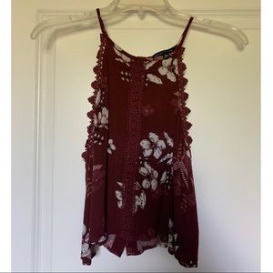 Kendall and Kylie Crop High Neck Tank Top